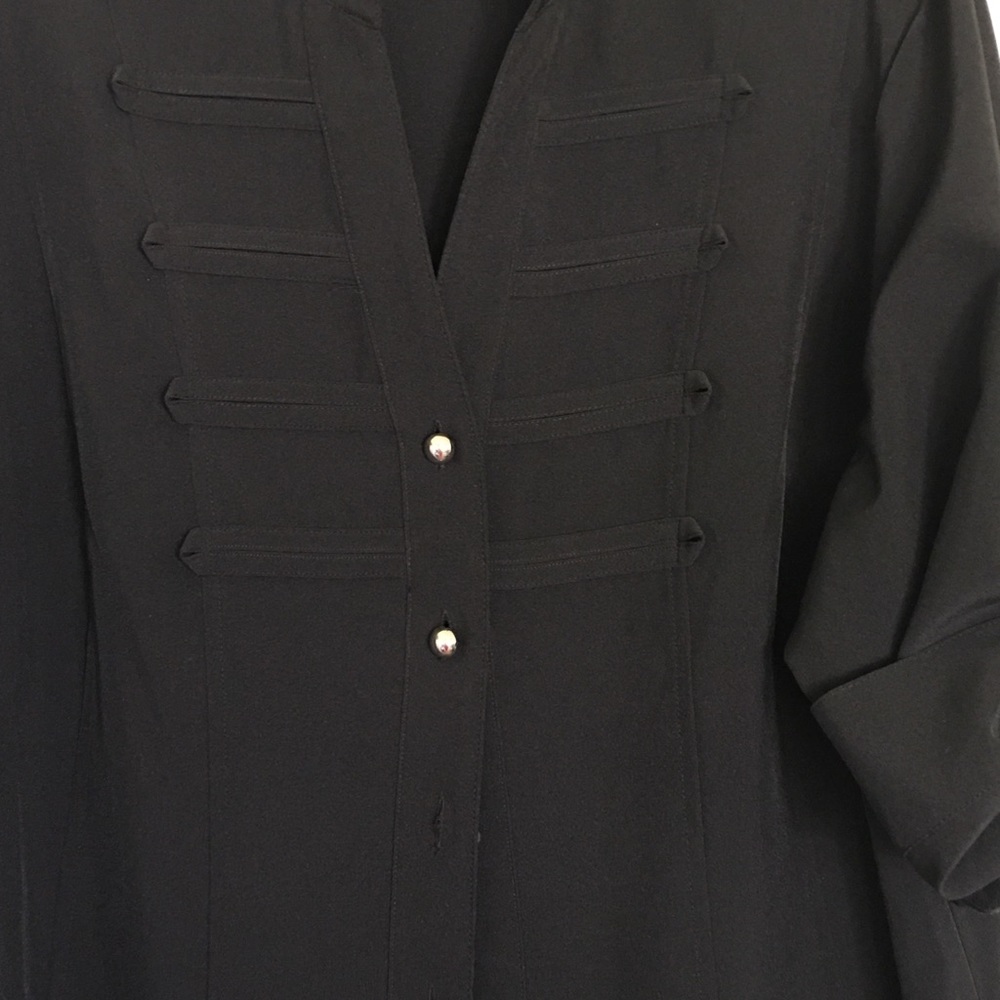 ⚡️Beautiful Black  Blouse Size 14/16